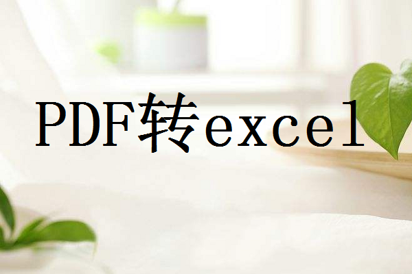 免安装版pdf转Excel