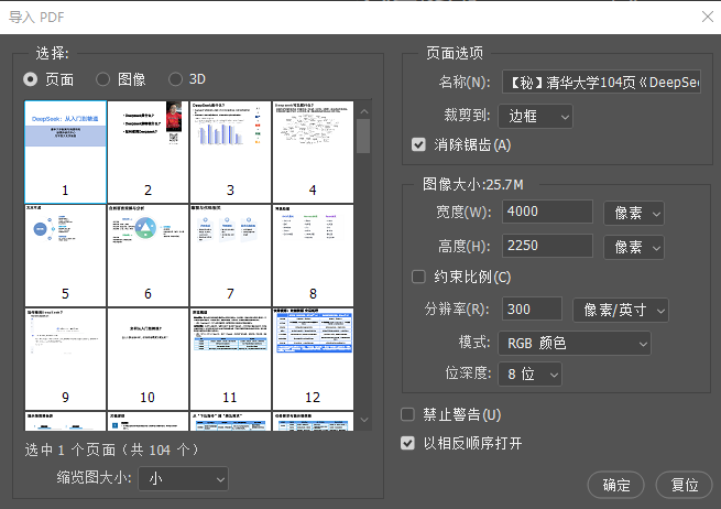 使用图片处理软件进行转换(专业级本地处理)步骤一