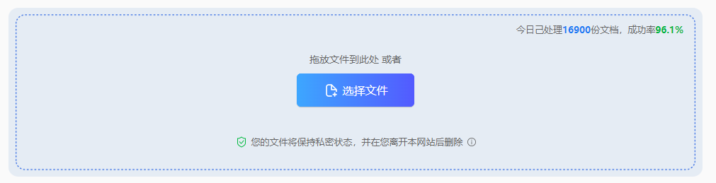 使用在线PDF转换工具步骤二