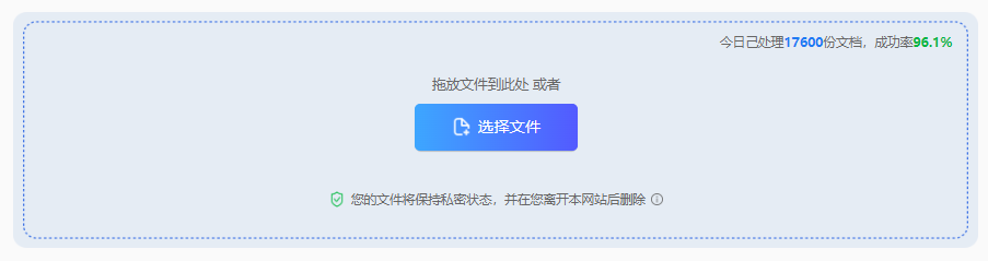 方法使用在线PDF转图片工具(转转大师在线)(免安装 / 临时应急)步骤二