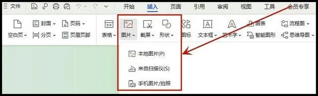 方法使用Word图片提取（Office 365 / 轻度需求）步骤一