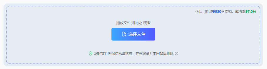 方法转转大师在线转换(轻量级 / 在线首选)步骤二