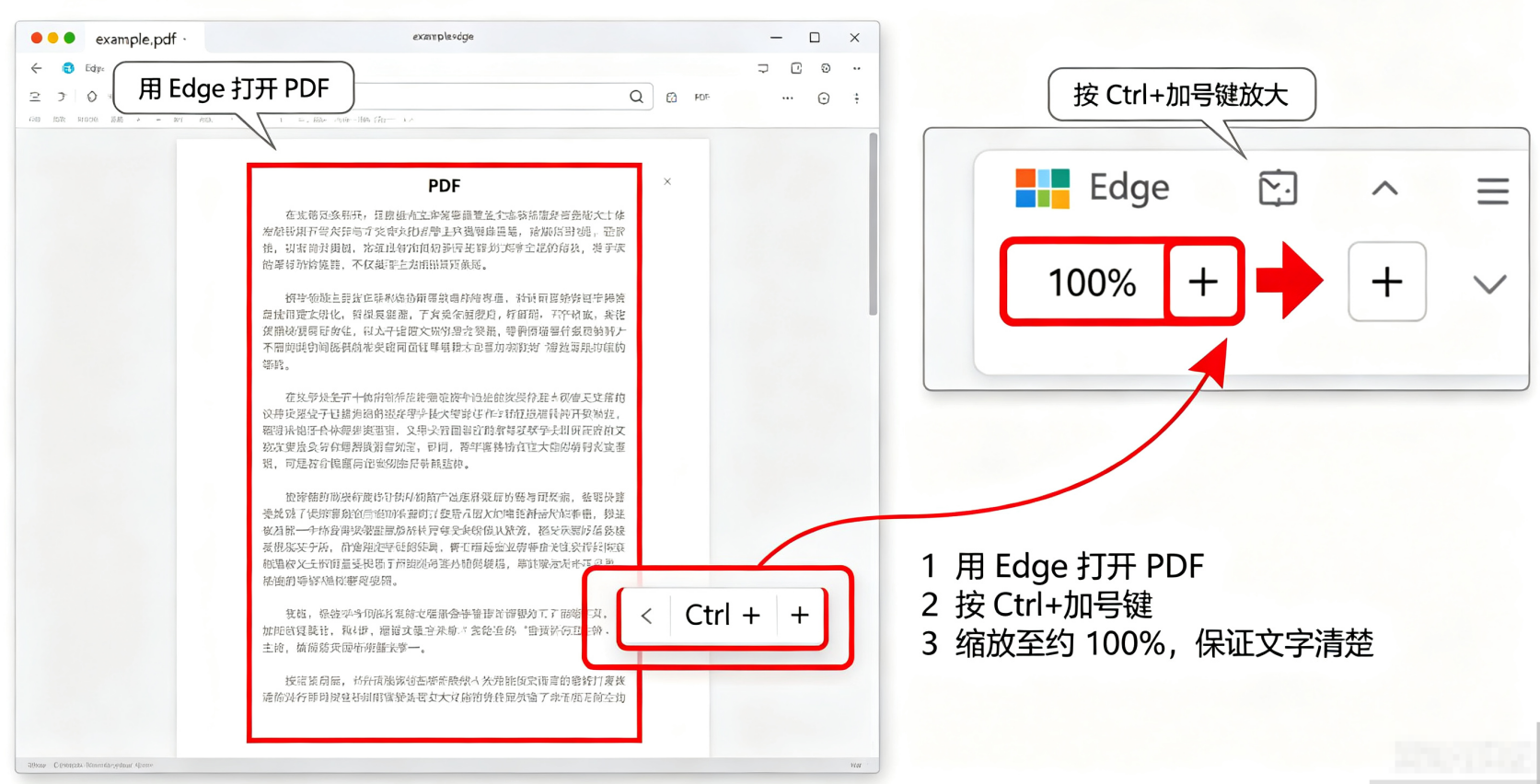 截图+画图+重合成PDF，特殊场景免费兜底步骤一