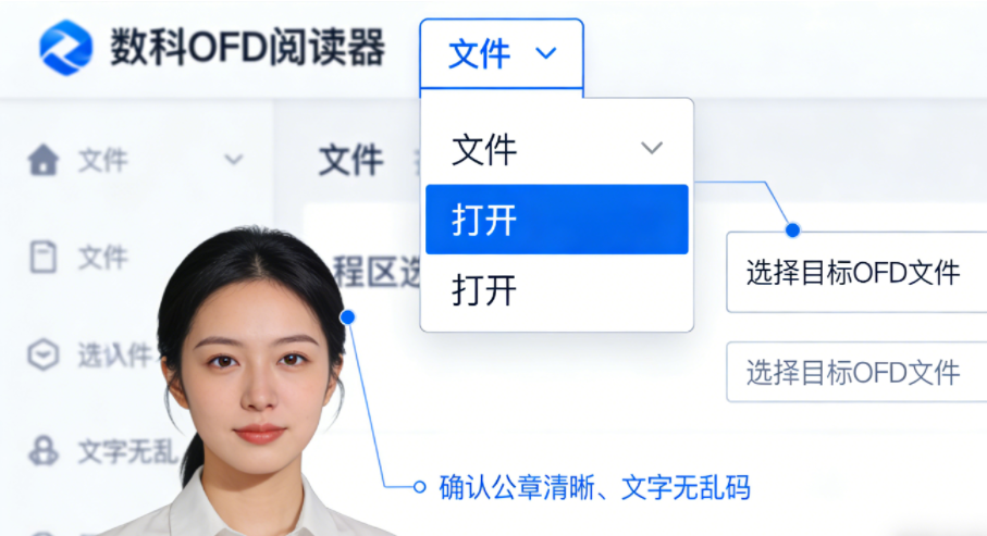 官方 OFD 阅读器导出 PDF——最省事的免费方案步骤二