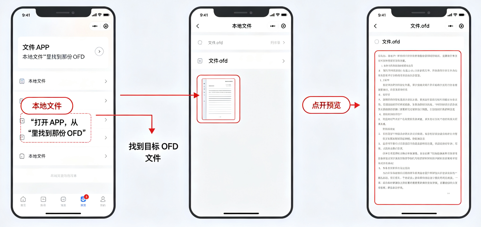 手机端 OFD 阅读器加相册截图——特殊场景下的免费补救方案步骤一