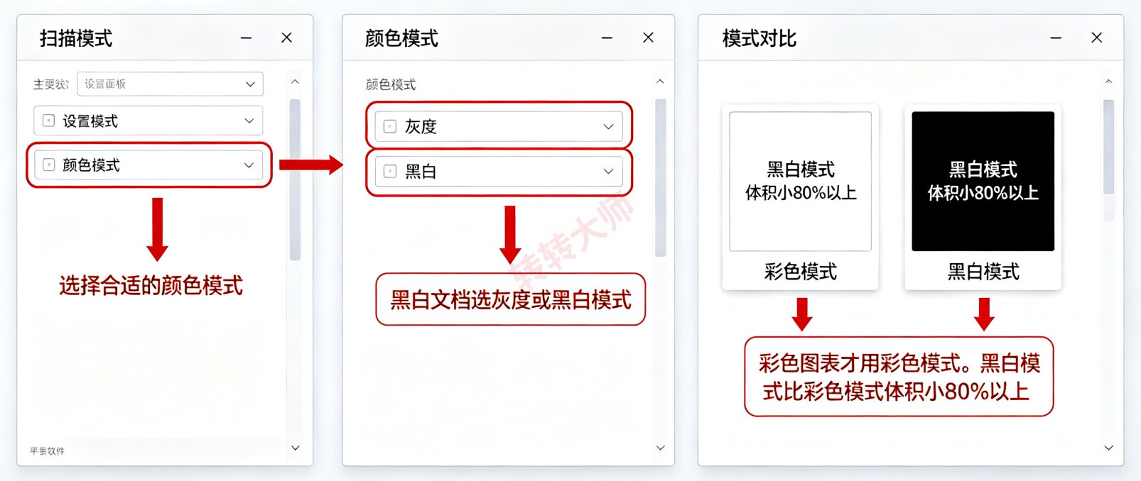 优化扫描设置——从源头控制文件大小步骤二