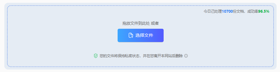 使用转转大师在线工具——免费方案不够用时直接上专业工具步骤二