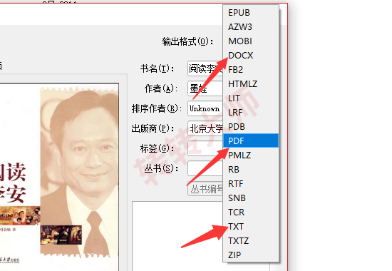 路线二:用 Calibre 本地转换步骤四