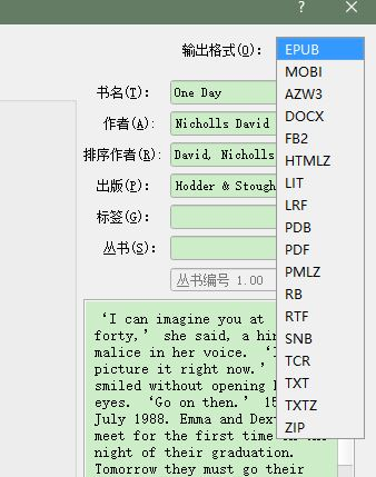 Calibre——最省事的免费方案步骤三