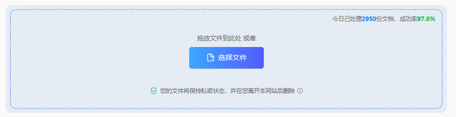 使用转转大师在线工具——免费方案不够用时直接上专业工具步骤二