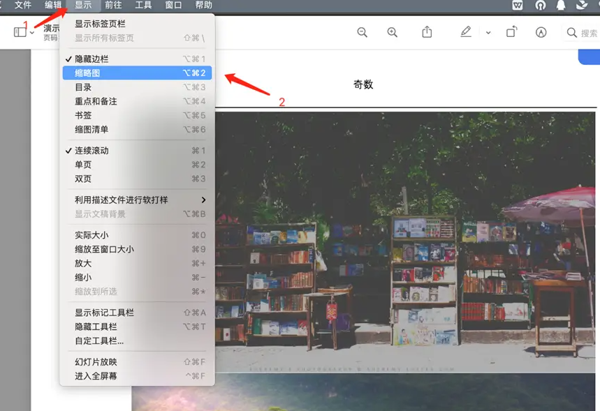 Mac 自带「预览」——最省事的免费方案步骤二
